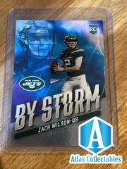 2021 Absolute Football Zach Wilson RC By Storm #BST-2 - NY Jets